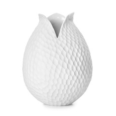 White modern original  vase