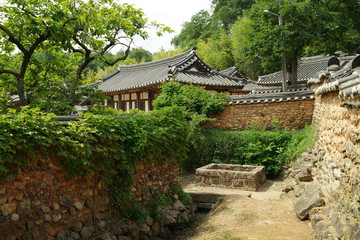 Obraz premium Ganggol Folk Village of South Korea