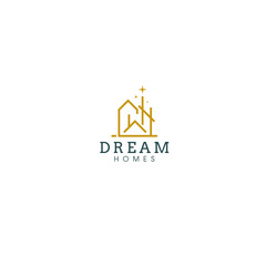 best original logo designs inspiration and concept for DREAM home by sbnotion