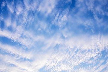 Blue Sky With White Clouds
