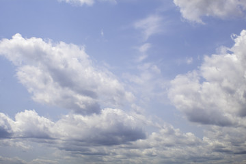 Blue Sky With White Clouds