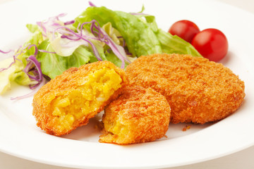 かぼちゃのコロッケ