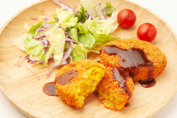 かぼちゃのコロッケ