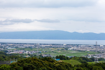 Obraz premium 伊勢湾 都市 風景 景色