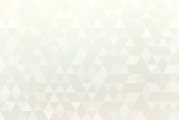 Pearl tiles white shimmer mosaic. Light triangles subtle abstract background.