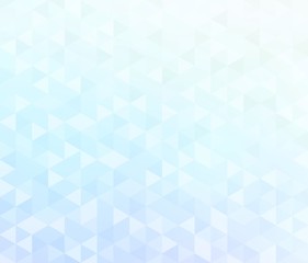 White blue diamond abstract pattern. Bright pastel minimal background.