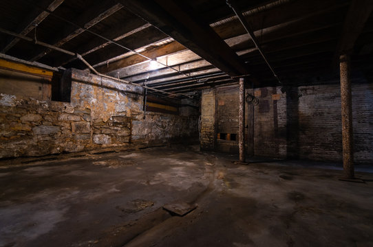 Grungy Warehouse Basement