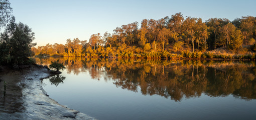Golden Hour on the River
