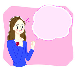 ガッツポーズをする学生のイラスト