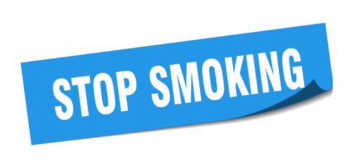 stop smoking sticker. stop smoking square isolated sign. stop smoking