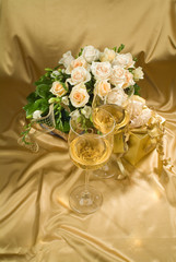 Composition With Flowers