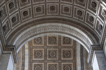 Paris France arc de triomphe