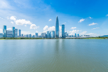 Fototapeta na wymiar Shenzhen, Guangdong Province, talent park scenery