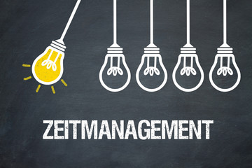 Fototapeta premium Zeitmanagement