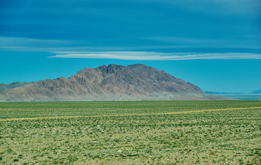 Fototapeta premium Road in Gobi Desert