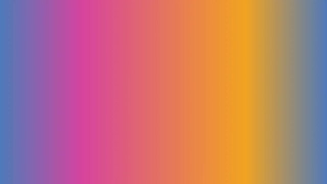 A colored background from a gradient. Looped animation. 4K. Violet, orange, blue.