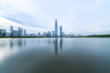 Fototapeta na wymiar Shenzhen, Guangdong Province, talent park scenery