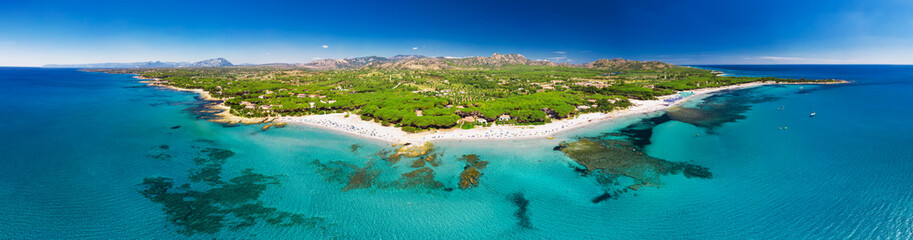 Cala Ginepro beach on Sardinia island, Italy, Europe.