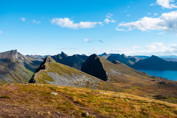 Obraz premium Senja Mountain Views