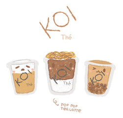 KOI Golden Boba Milk Tea