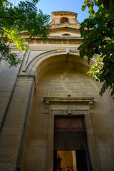 Temple protestant du  Village de Saint-Quentin-La-Poterie  Gard
