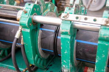 welding the connecting of HDPE pipe
