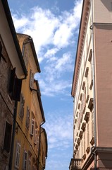 Croatie : Vieille ville de Pula (Istrie)