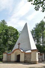 Pyramide von Rapa in Masuren