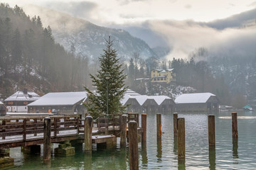 Fototapeta premium Schoenau am Koenigssee