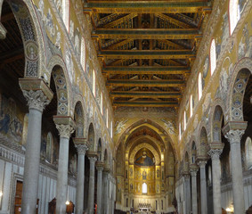 Interior of Monreale Cathedral