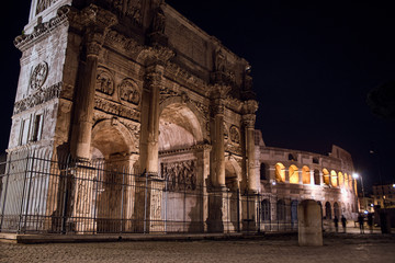arch of constantine in rome