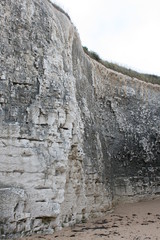 Kalkklippen in Kent. Chalk cliffs Botany Bay