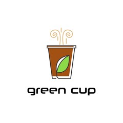 coffee logo concept dentity for Restaurant, Cafe, Royalty, Boutique, Heraldic, and other vector illustration