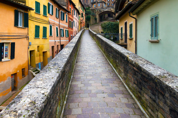Fototapeta na wymiar Perugia, Umbria (Italia)