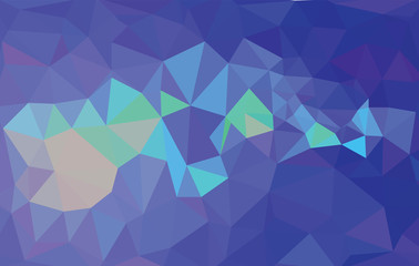 Abstract multicolor purple and blue background. Vector polygonal design illustrator