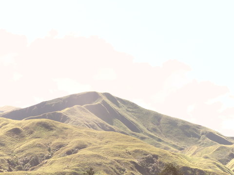 Landscapes of Markham Valley in Morobe Province of Papua New Guinea.