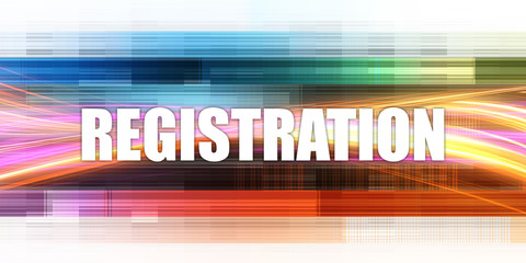 Registration Corporate Concept