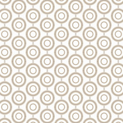 circle tribal vector pattern, vector clean for fabric, wallpaper, printing. Pattern is on swatches panel.