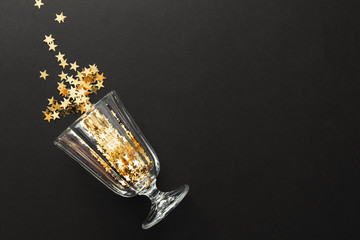 Minimalistic Christmas Flat Lay Background