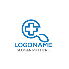 Care plus logo design template