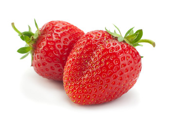 Strawberry fruit closeup