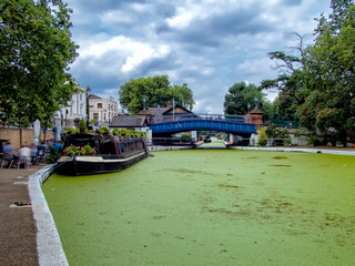 The Grand Union Canal in Little Venice, London