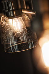 vintage light detail