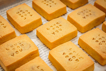 Pineapple Tarts or Pineapple cake is a sweet traditional Taiwanese pastry.
