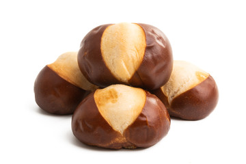 sandwich buns isolated