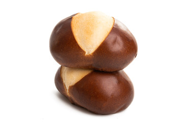 sandwich buns isolated