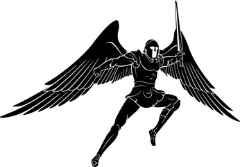 Medieval Archangel at War