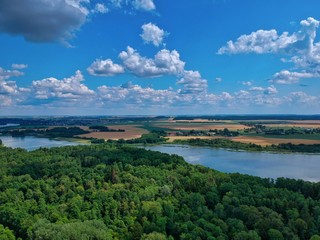panoramic view of an island