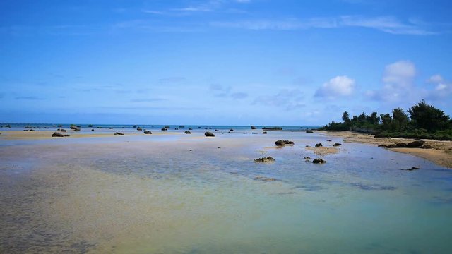 宮古島 下地島 佐和田の浜