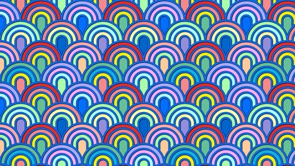 seamless pattern with circles